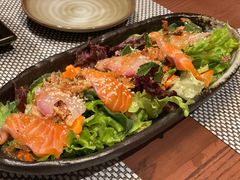 特色刺身沙拉-玄白·炭烤活鳗(上海首店)