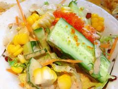 蟹子蔬菜沙拉-旨料亭日本料理(四川北路店)