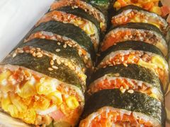 甜玉米肉松紫菜包饭-胤韩紫菜包饭·炸鸡·拌饭(宋家庄店)