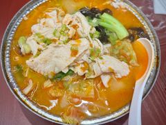 鸡肉片凯里鲜蔬锅-喜家德虾仁水饺(长泰广场店)