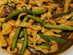 驴腩豆角焖卷子-孙记驴肉山庄(李桥店)