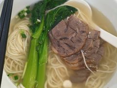 招牌牛肉拉面（五香）-翡翠拉面小笼包Crystal Jade(上海浦东国际机场T1店)
