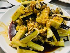 蛤蜊肉拌茄子-华春餐馆(鱼山路店)