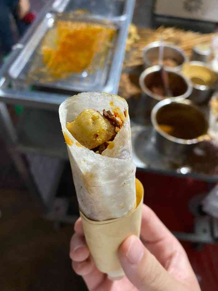 清真特色李记煎饼卷面筋(龙御花园店)