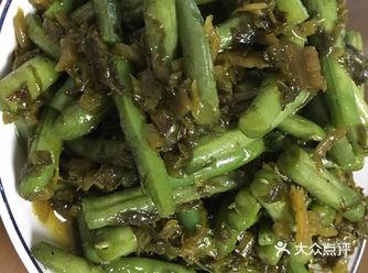 苏州人的家常菜之咸菜炒长豆角