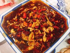 豆花里脊-天添纸包鸡家常菜