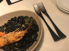 大虾海鲜墨鱼汁扁面-打趸BTC·Breaktime cafe(北京路店)