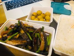 茄子豆角-小菜园新徽菜(芜湖镜湖苏宁店)