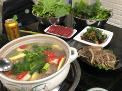 -黔府豆米火锅野菜馆(南马店)