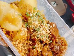 咖哩薯仔牛腩撈麵-百乐门粉面店(二龙喉分店)