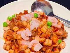 带骨鸡丁炒八宝辣酱-老兴鲜(黄浦店)