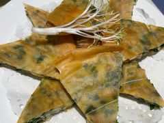 韭菜鲜虾煎饼-点都德·毕德寮