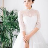 一组小清新新娘风格～ 妆发：李学淼