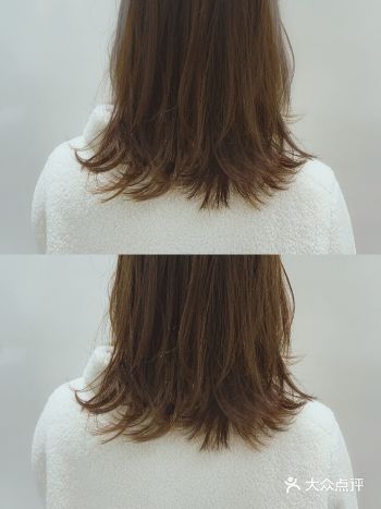 日系风格 日系翻翘微卷   如果你是齐肩短发就不要在