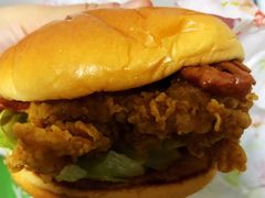 吮指十三鲜小龙虾烤鸡堡/鸡肉卷-肯德基(大屯店)
