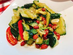 冷榨胡麻油调黄瓜-西贝(吴江路湟普汇店)