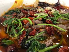 水煮牛肉-华珊私房菜