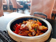 石锅山珍焗牛排-柒园·三十年创意杭帮菜(龙湖滨江天街店)
