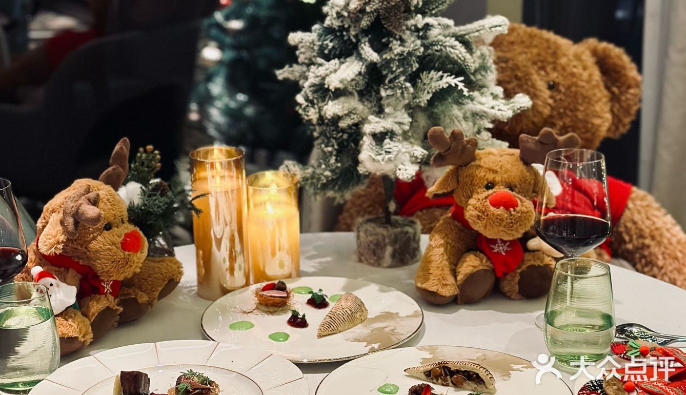 圣诞浪漫晚餐点亮夜～