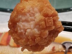 鲍汁灌汤虾球-金米箩大酒店(五角场店)