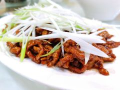 酱肉丝-柏合黄记豆腐皮饭店