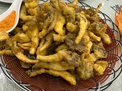 脆炸鲜蘑-苏师傅菜馆(上沙店)