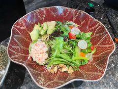 蟹肉酪梨有几嫩叶色拉-老乾杯和牛烧肉(王府中环店)
