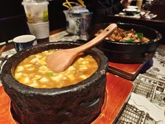 石锅鸡汤豆腐-绿茶餐厅(松江万达店)