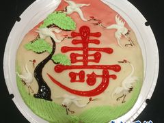 传统蒸制大寿桃蛋糕-四远香糕点(长江道店)