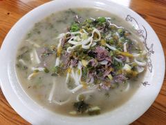 雪菜笋丝鲜牛肉面-何永光123鲜牛肉馆(1号店)