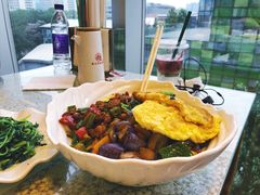 茄子肉丁小公鸡双拼拌面-文三里屯面馆(三里屯店)