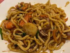 海鲜炒乌冬-开心果牛扒城(雍华庭店)