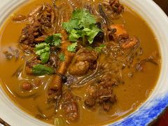 小笨鸡蘑菇粉-金勺缘东北菜馆(牡丹园店)