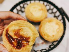 拉丝雪燕蛋挞-稻香酒家·33年老字号·港式粤菜(富邦中心店)