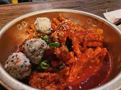 辣烤鸡爪-富乐满韩国正宗炸鸡韩国料理(虹泉路店)