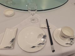 餐具摆设-新巴黎大酒店-巴黎中餐厅