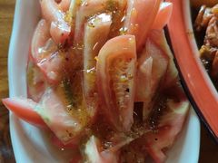 糖拌西红柿-舜玉老孙家鲜炒大盘鸡(土屋路店)