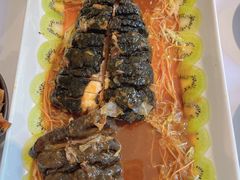 葱烤野生肥海参-御花园·粤菜·海鲜火锅(中山公园店)