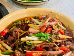 泡菜炒鸡杂-李子坝梁山鸡(李子坝大鸡哥店)