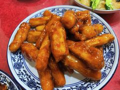 糖醋脆皮茄子-北大地皖峰饭馆