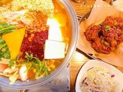 部队火锅-富乐满韩国正宗炸鸡韩国料理(虹泉路店)