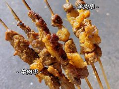 -劳动公园新疆人烤腰子