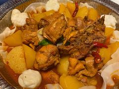 沙湾原始大盘鸡-丝路金桃·新疆菜(徐汇店)