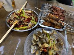 隔壁店的辣炒花蛤-清真·马峰烤肉(小学习北巷店)