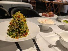 巧拌豆苗-四季民福烤鸭店(前门大栅栏店)