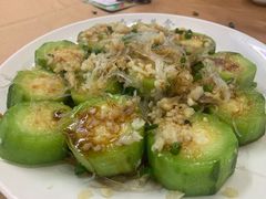 蒜蓉蒸丝瓜-众源美食(光复阁店)