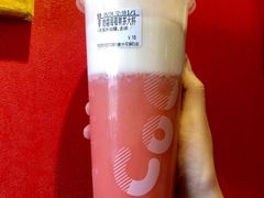奶霜莓莓果茶-CoCo都可(建外SOHO店)