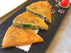 手工韭菜饼-汤臣·空中餐厅·严选粤菜(石湾世博广场店)
