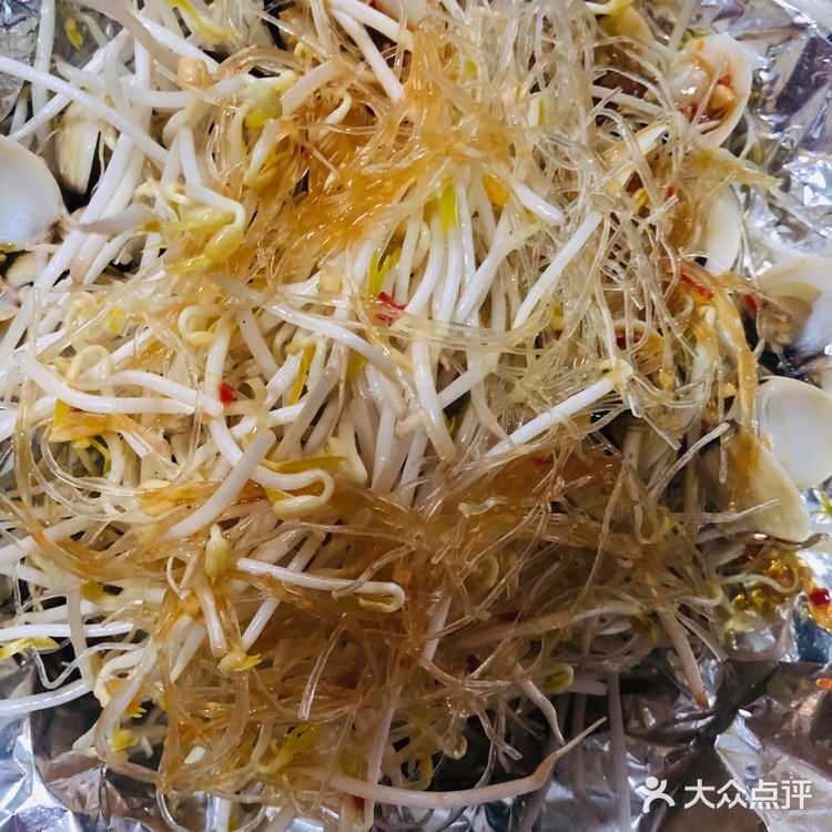 家庭版——锡纸海白豆芽包，不输于烧烤摊的美味