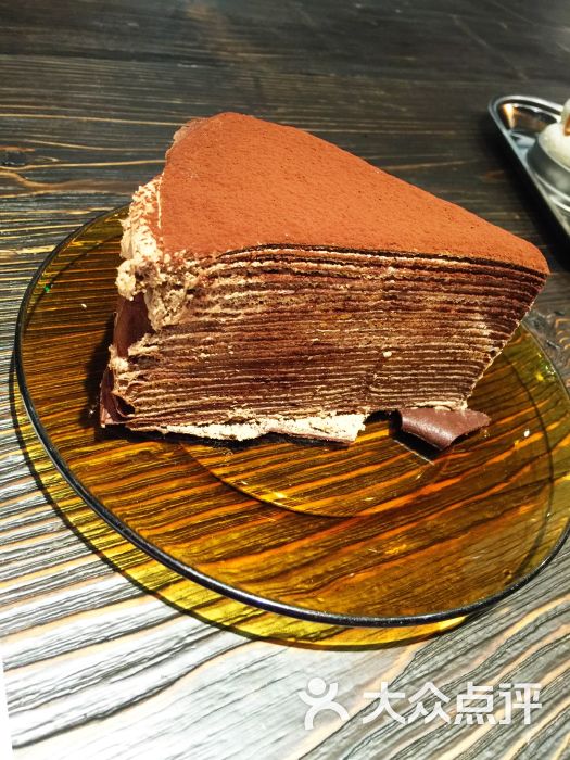 巧克力千层蛋糕